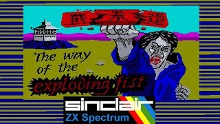 ZX Spectrum Games - The Way of the Exploding Fist