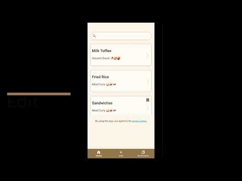 Recipe Notebook
