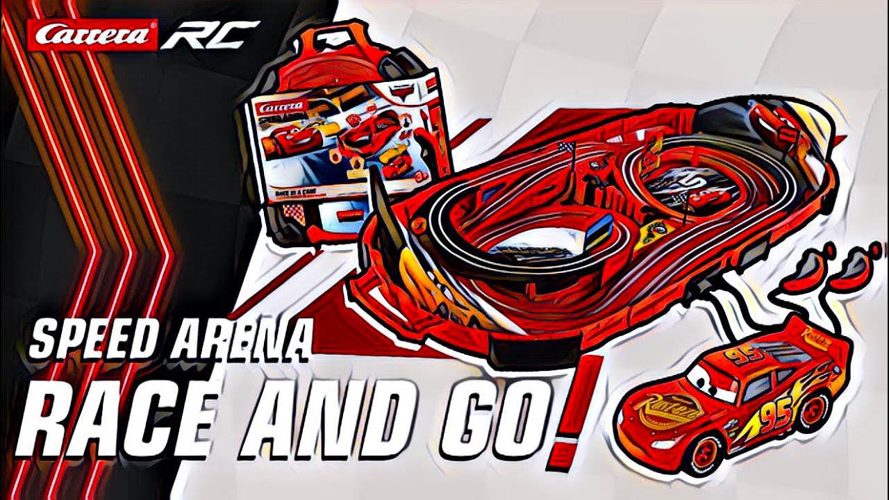 Autodráha Carrera Speed Arena - 16002 Disney Cars