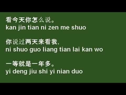 你怎么说 Ni zen me shuo 邓丽君 Teresa Teng, pinyin