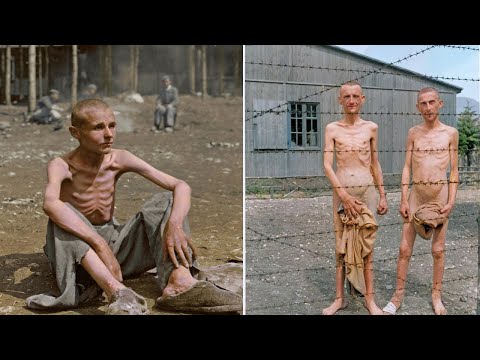 NEVER BEFORE SEEN Videos of Auschwitz (Fully in Color)