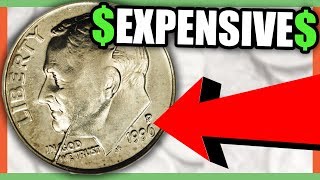 10 RARE DIMES WORTH MONEY - VALUABLE DIMES TO LOOK FOR IN YOUR POCKET CHANGE!!