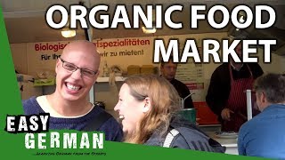 At the organic food market | Easy German 106
