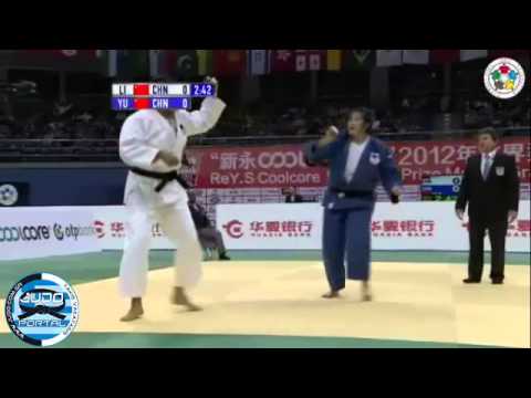 Judo Grand Prix Qingdao 2012 Semifinal +78kg LI Yang (CHN)-YU Song (CHN)