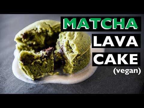 EASY Matcha Lava Cake Dessert Recipe