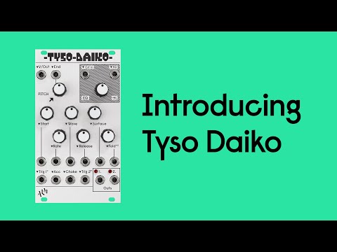 Introducing Tyso Daiko - Dual Wavetable Drum Voice - ALM031