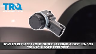 How to Replace Front Outer Parking Assist Sensor 2011-2019 Ford Explorer