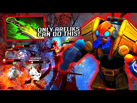 REAL MAN NEVER BACK OFF IN FIGHT! ONLY ARELIKS TINKER CAN DO THIS | DOTA 2 7.32D | ARELIKS TINKER.