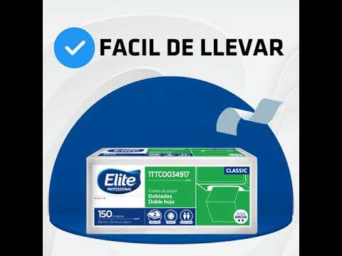 Toalla De Mano Desechable - Interfoliaada - Paquete Por 3 - $ 16.500 en