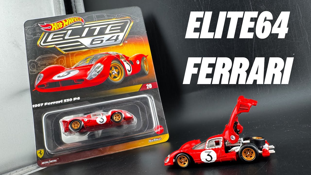 New Hot Wheels Ferrari 330 P4 Could Be the Best Elite 64 Model Yet