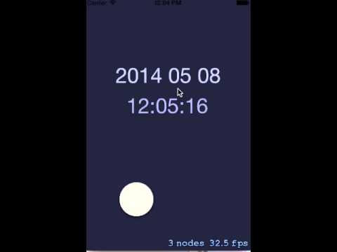 Sprite Kit Clock Demo