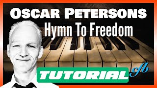 How To Play Hymn To Freedom ( Oscar Peterson ), Blues Gospel