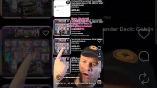 MTG Secret Lair Is Broken. Don't buy from Scalpers! #mtg #mtgsecretlair #mtgcommander #scalper