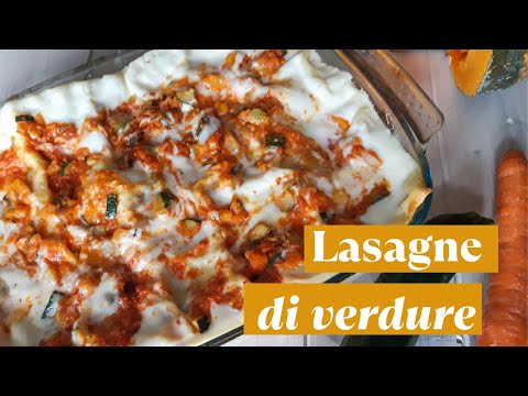 LASAGNE con ragù di VERDURE - veloci e facili