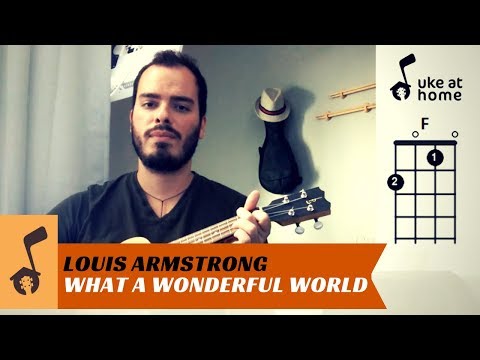 Louis Armstrong - What a Wonderful World | Ukulele tutorial