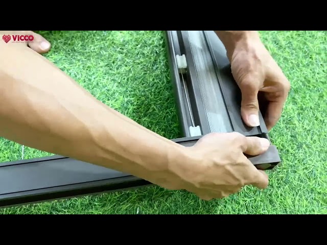 Hướng dẫn lắp đặt Rèm Giếng trời tự động VICCO