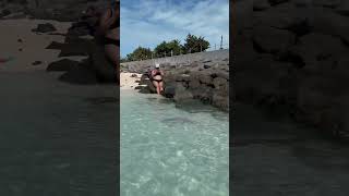 HOW CLOSE the ship is to the shore🤯🚢#cruises #msccruise #cruiseline #oceancay #cruiser #mscseaside