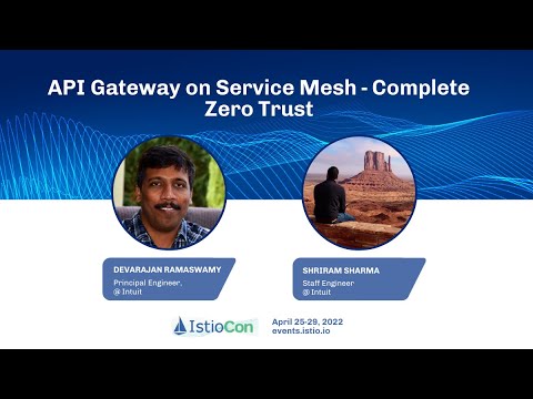 API Gateway on Service Mesh - Complete Zero Trust