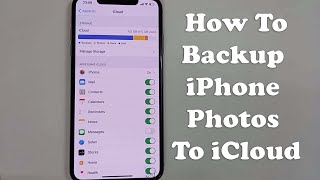 How To Backup iPhone Photos To iCloud 2022