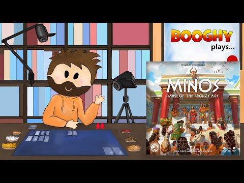 Booghy plays... Minos(2p, Rules, Playthrough, Review)