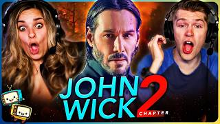 JOHN WICK: CHAPTER 2 Movie Reaction! | First Time Watch! | Keanu Reeves | Laurence Fishburne