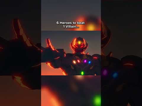 6 Villains vs 1…👀