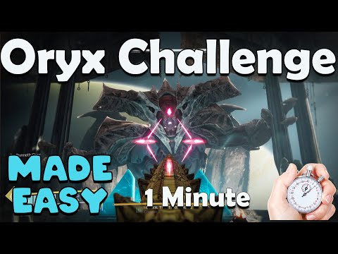 Easy Oryx Challenge. Hands Off Challenge King's Fall.