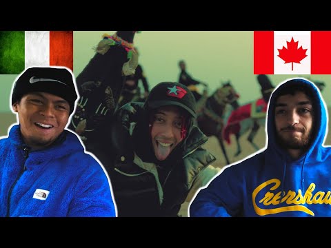 CANADIANS REACT TO ITALIAN MUSIC - Ghali - Wallah [Official Video]