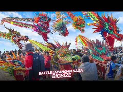 Super Bigsize King Class! Indonesian Kite Festival Categories World's Largest Dragon Kite