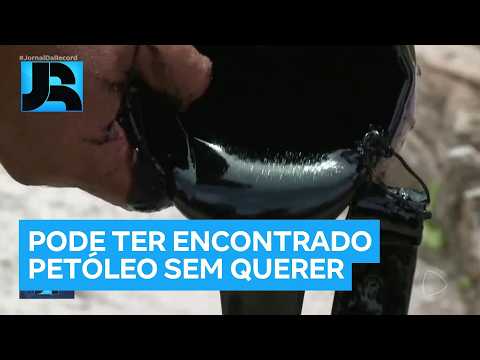 Agricultor do Ceará perfura poço em busca de água e encontra líquido que pode ser petróleo