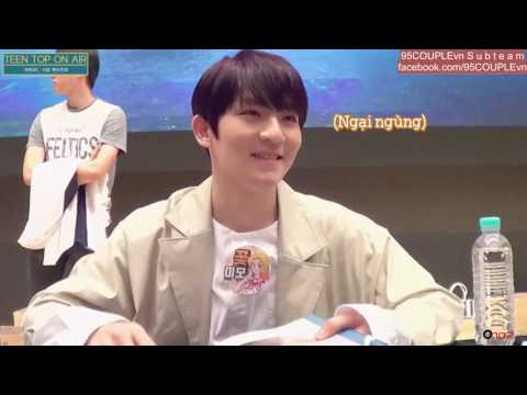 |95Cvn| VIETSUB - TEEN TOP ON AIR   Angel 시점 팬 사인회