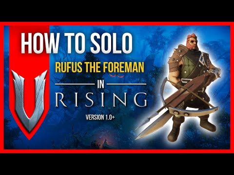 V Rising Solo Boss Guide - Rufus the Foreman