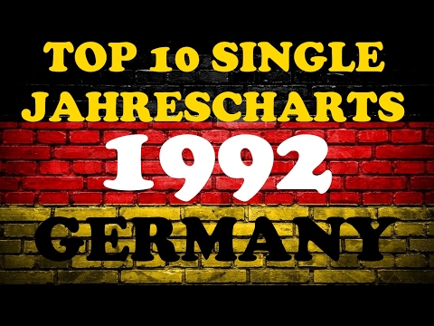 TOP 10 Single Jahrescharts Deutschland 1992 | Year-End Single Charts Germany | ChartExpress