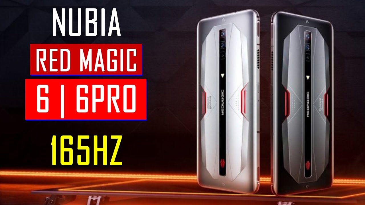 Nubia Red magic 6 and 6 Pro | 165hz Beast | First gaming phone of 2021