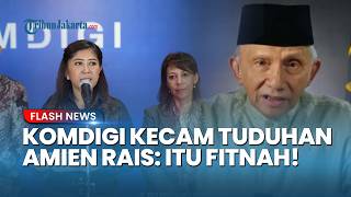 Komdigi Bertindak! Sebut Ucapan Amien Rais Terhadap Prabowo Mengandung Ujaran Kebencian: Itu Fitnah