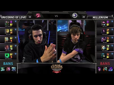 Millenium vs Unicorns of Love | Game 4 Season 5 EU LCS Spring Promotion/Relegation | MIL vs UOL G4