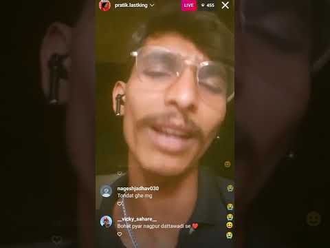 Pratik Last King Talking About Mc stan On Instagram Live