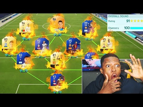 OMG THE LUCKIEST 191 RATED FUT DRAFT EVER !!!