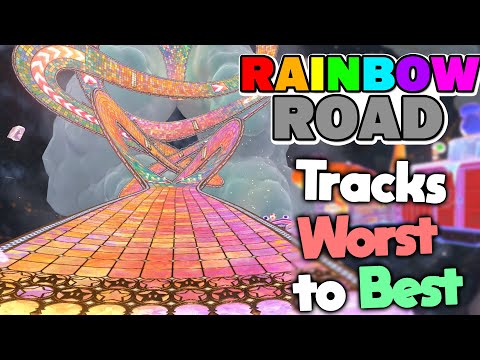 Ranking Every Rainbow Road in Mario Kart