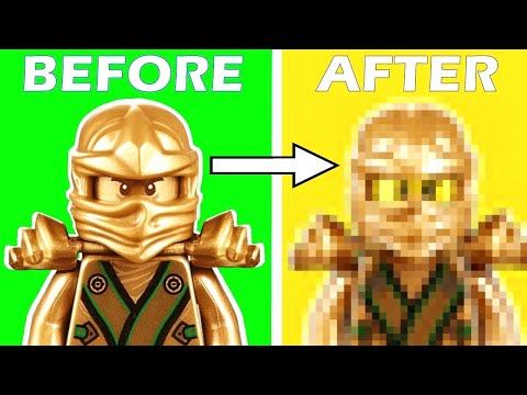 I Made NINJAGO Minifigures ACCURATE!