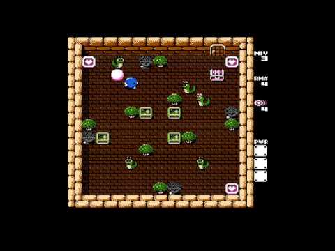 Adventures of Lolo 3   Level 3 Room 4