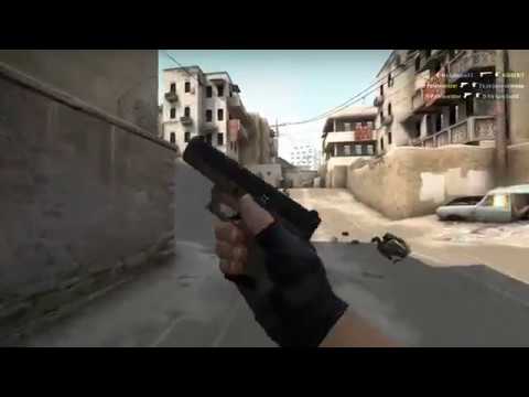First ever Pistol Ace using Glock!! All headshot!! Random headshot through smoke!!