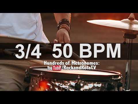 🔴 50 BPM Snare Metronome