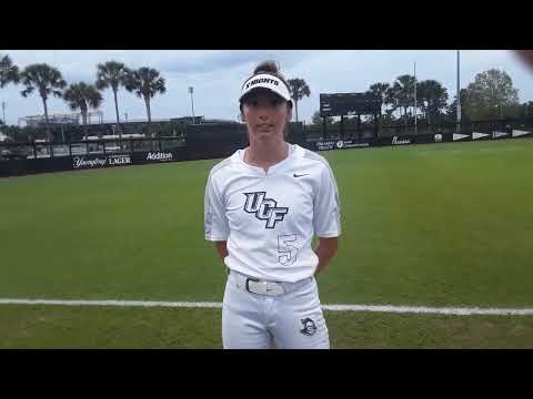 Denali Schappacher Postgame vs Furman