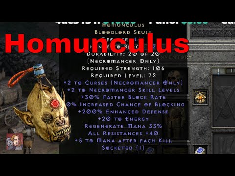 D2R Unique Items - Homunculus (Hierophant Trophy)