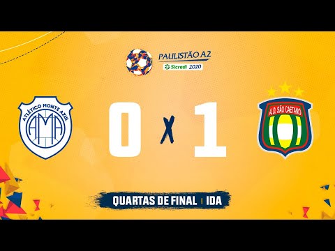 Monte Azul 0 x 1 São Caetano - Quartas de Final do Paulistão A2 Sicredi
