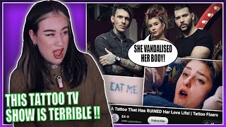 Tattoo Enthusiast Reacts To: Tattoo Fixers | Round 2