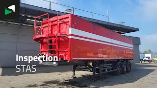 Полуприцеп самосвал Stas S300CX 55m3 ALU SAF | Изображение 4 - Autoline