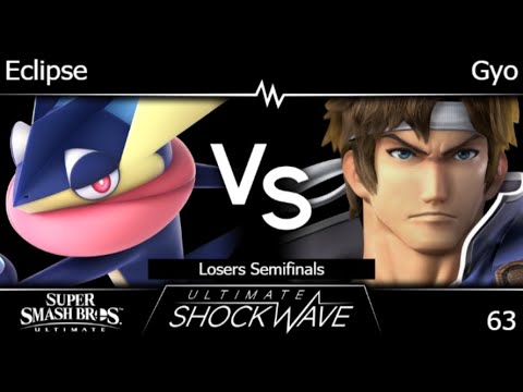 USW 63 - K2S | Eclipse (Greninja) vs HMO | Gyo (Richter) Losers Semifinals - SSBU