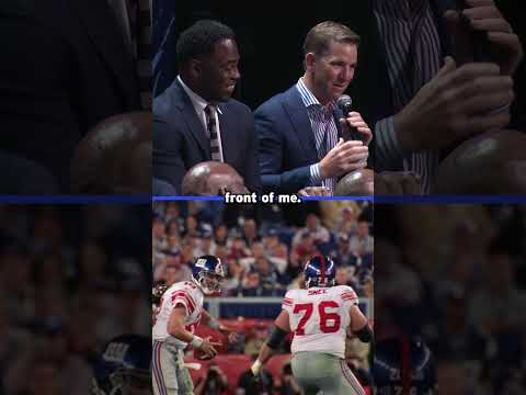 Eli on the greatest catch in Giants history 🏆 #shorts #elimanning #SuperBowl #helmetcatch #giants